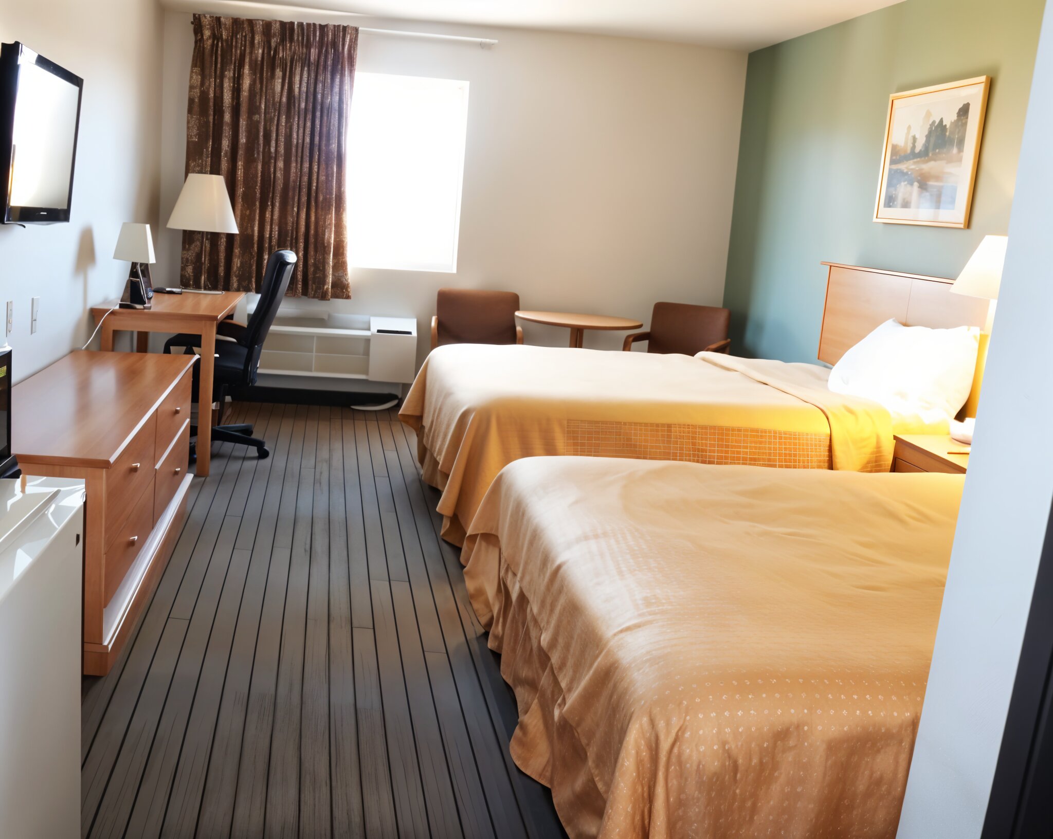 Deluxe Double Queen Non-Smoking